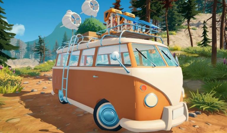 Steam開放世界新作《Outbound》，建造你的綠能露營車探索烏托邦